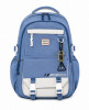 WALSON 30L Korean Laptop Backpack for Men &amp; Women | Fits 17-Inch Laptop | Lightweight Water-Resistant Backpack for School, College, Office &amp; Travel