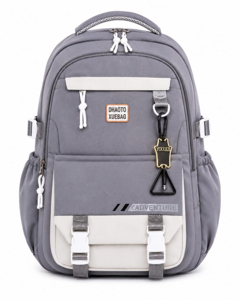 Image of WALSON 30L Korean Laptop Backpack for Men &amp; Women | Fits 17-Inch Laptop | Lightweight Water-Resistant Backpack for School, College, Office &amp; Travel