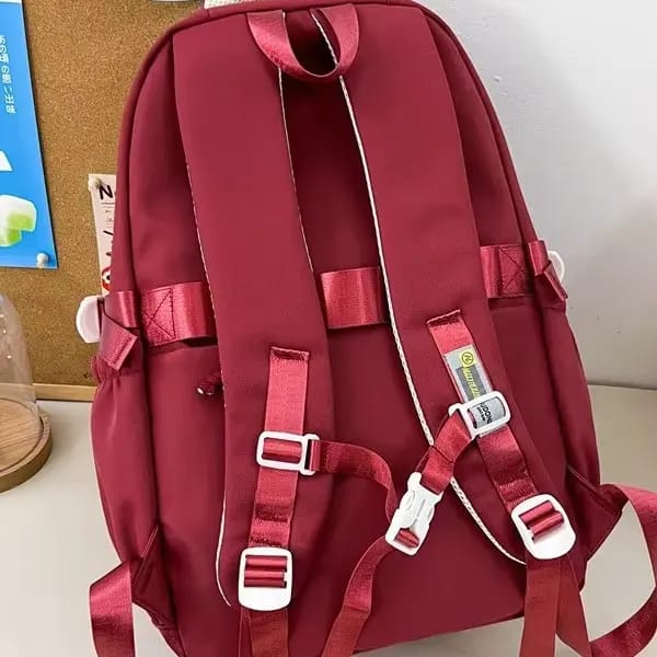 WALSON 30L Korean Laptop Backpack for Men Women Fits 17-Inch Laptop Lightweight Water-Resistant Backpack for School College Office Travel