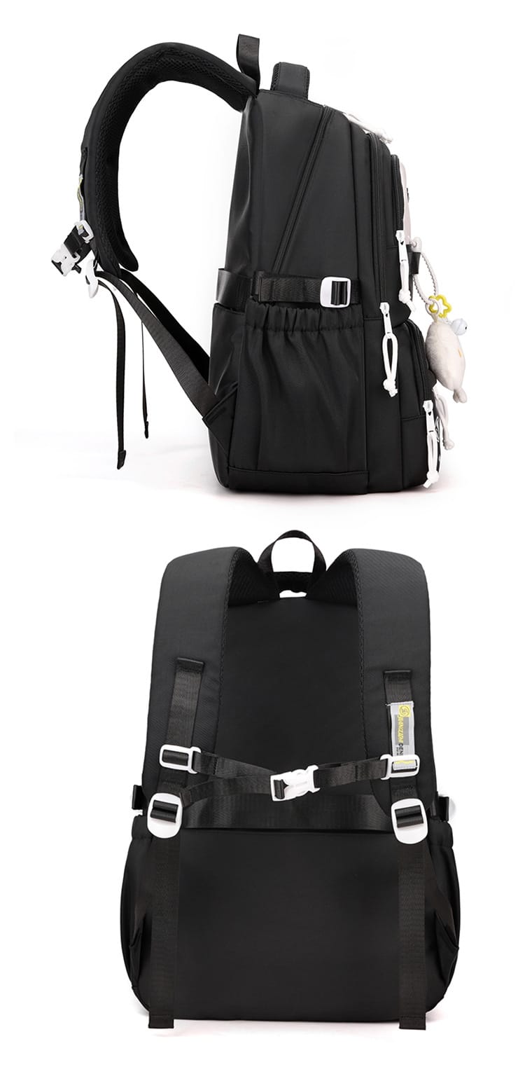 WALSON 30L Korean Laptop Backpack for Men  Women  Fits 17-Inch Laptop  Lightweight Water-Resistant Backpack for School College Office  Travel