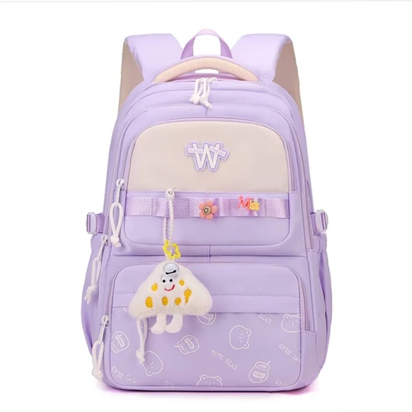 WALSON 30L Korean Laptop Backpack for Men Women Fits 17-Inch Laptop Lightweight Water-Resistant Backpack for School College Office Travel