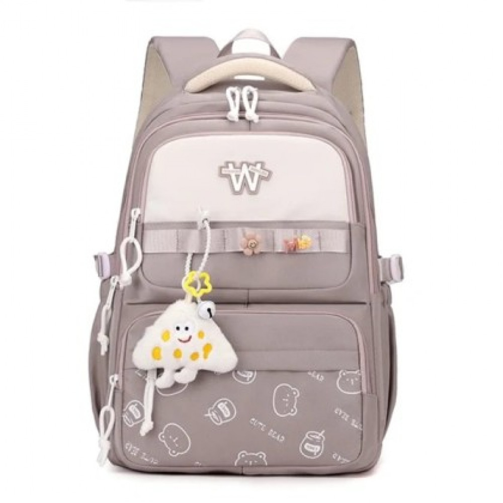Image of WALSON 30L Korean Laptop Backpack for Men &amp; Women | Fits 17-Inch Laptop | Lightweight Water-Resistant Backpack for School, College, Office &amp; Travel