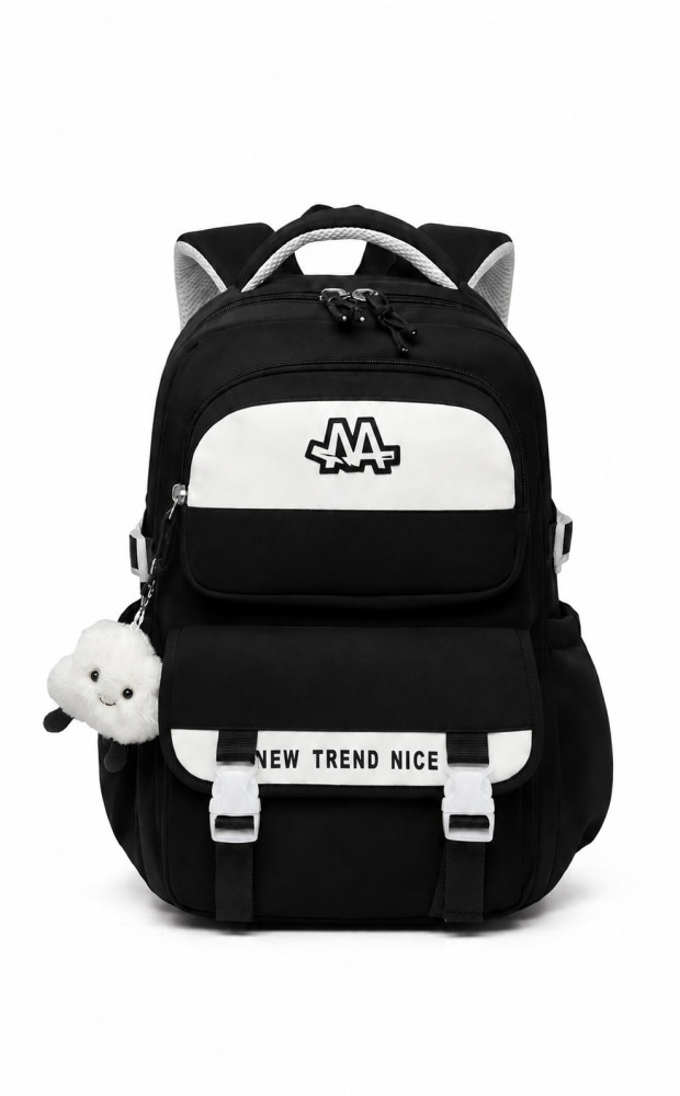 Image of WALSON 30L Korean Laptop Backpack for Men &amp; Women | Fits 17-Inch Laptop | Lightweight Water-Resistant Backpack for School, College, Office &amp; Travel