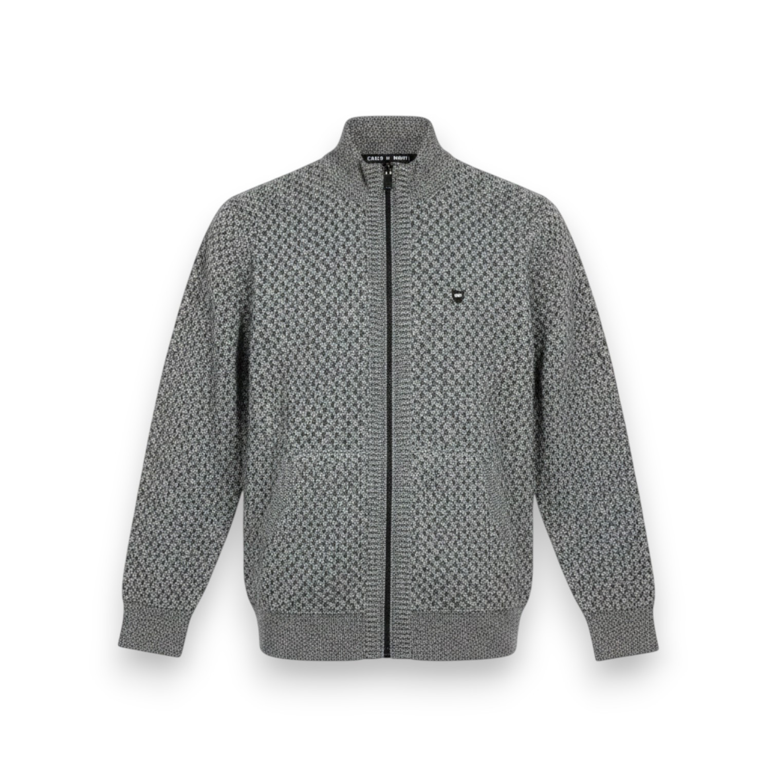 Men Full Zip Sweater