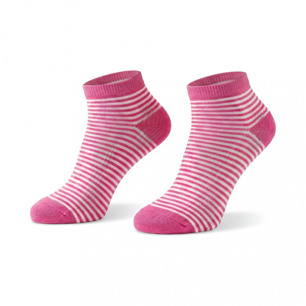 Image of Merino Wool Blend Ankle Socks- Pink