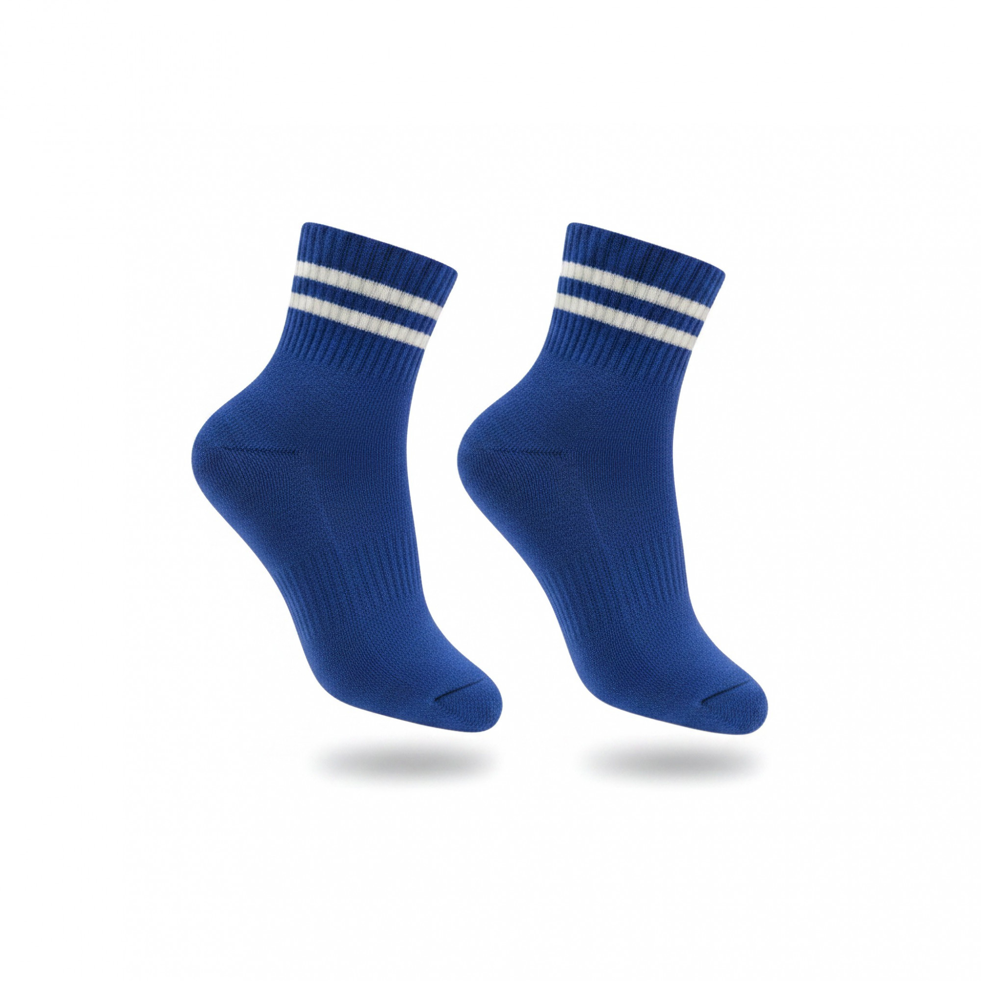 Merino Wool Blend Ankle Socks- Royal Blue