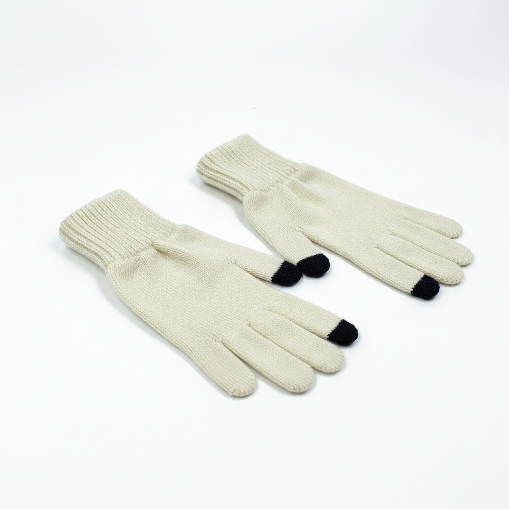 Merino Wool Touch Screen Gloves