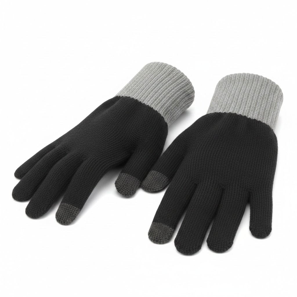 Merino Wool Touch Screen Gloves
