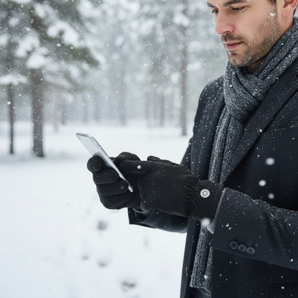 Image of Men Warm Gloves