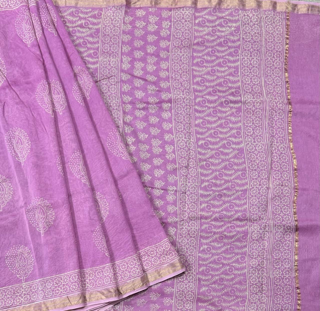 Chanderi Silk Sari