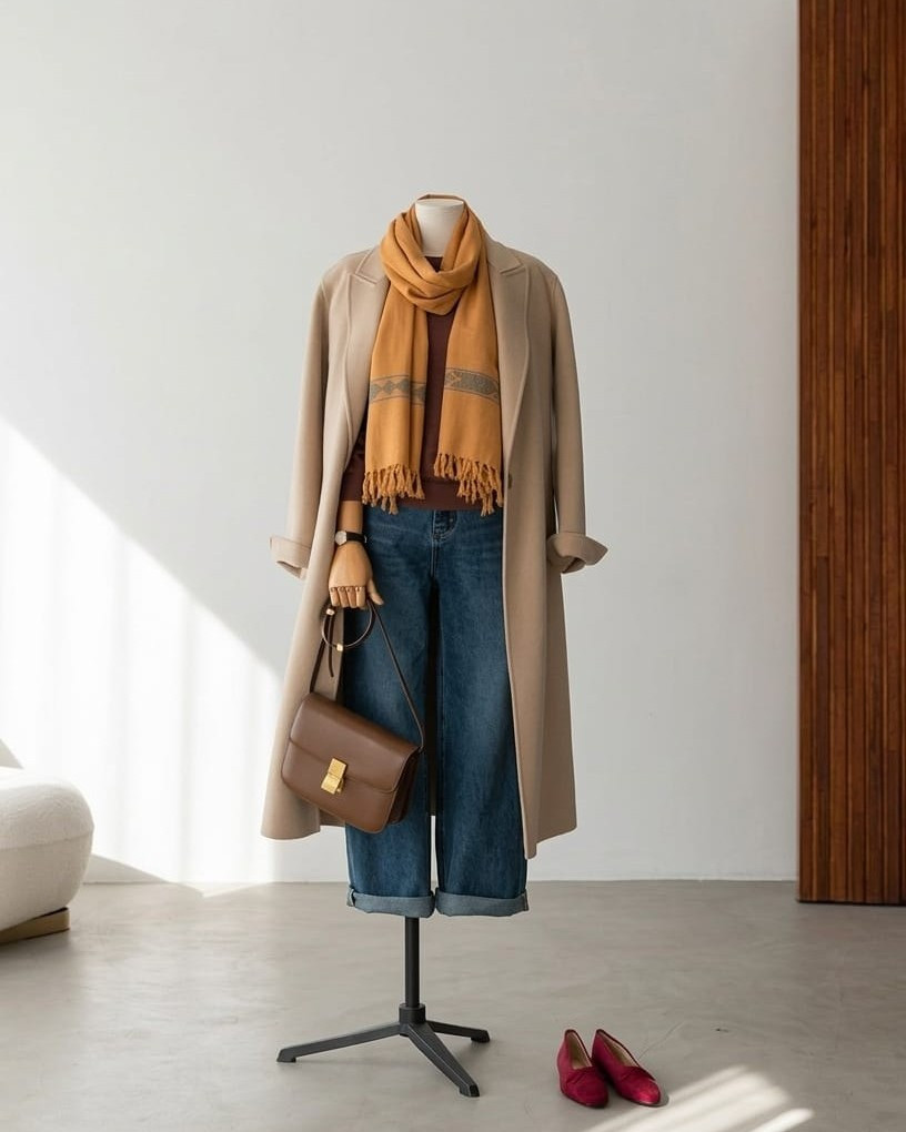 Desert Caramel Grace Stole
