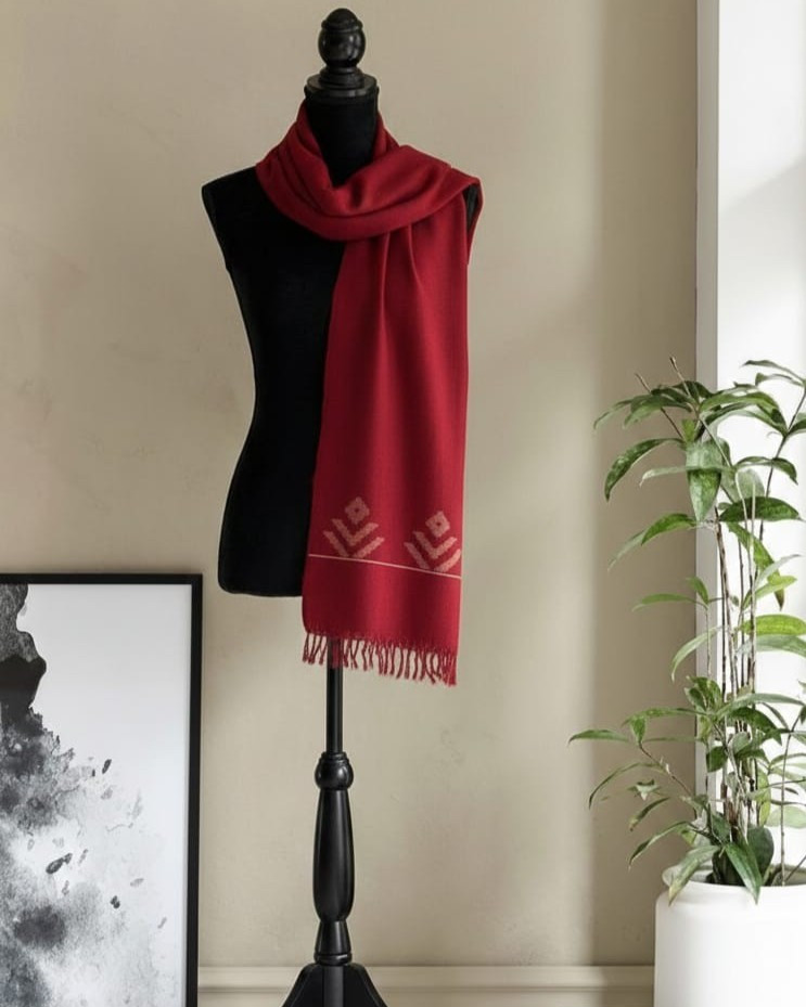 Royal Ember Weave Stole