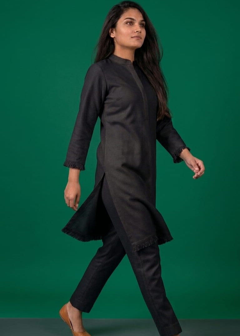 Noir Devbhoomi Weave Suit