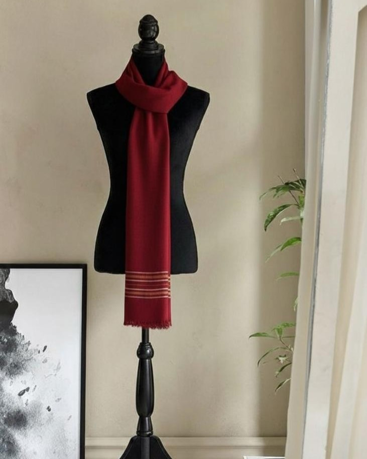 Crimson Reverie Heritage Stole