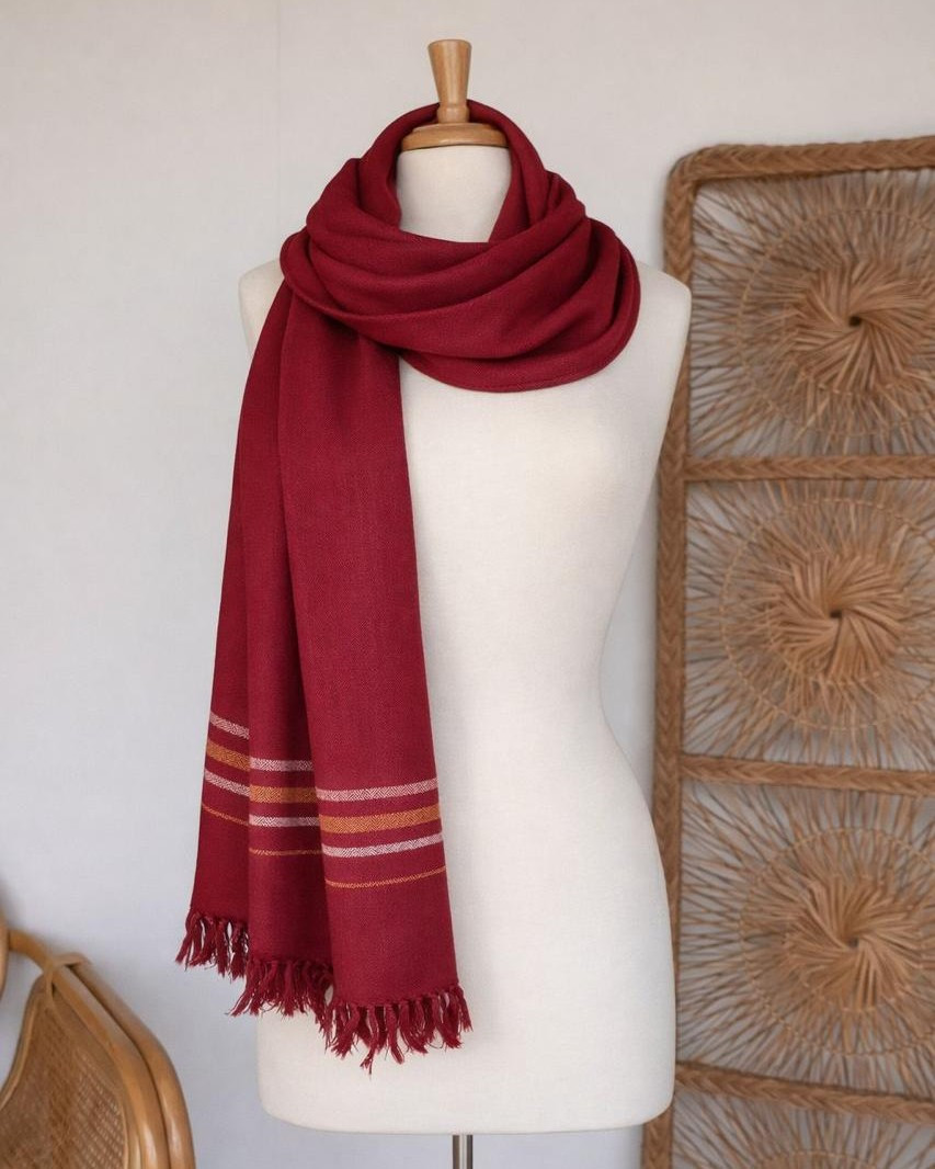 Crimson Reverie Heritage Stole