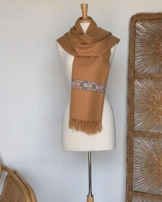 Desert Amber Weave Stole