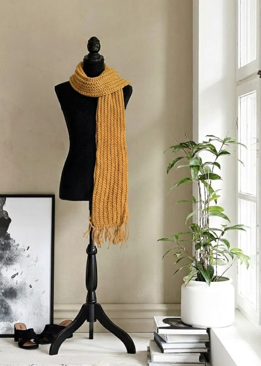 Sunset Loom Wrap Muffler