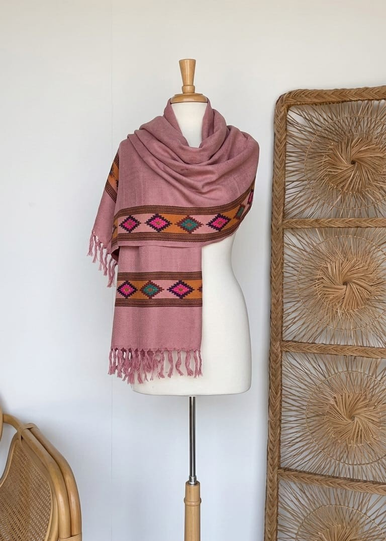 Rose Veil Devbhoomi Shawl