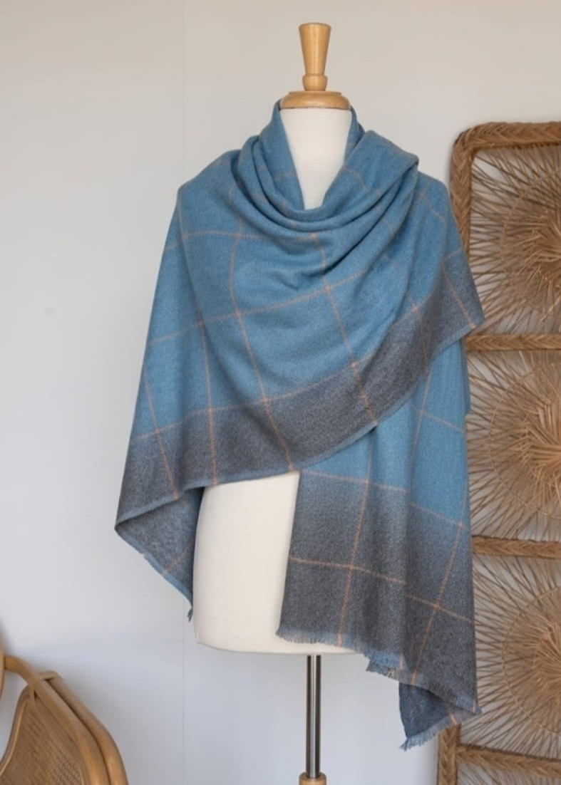 Skyline Whisper Heritage Shawl