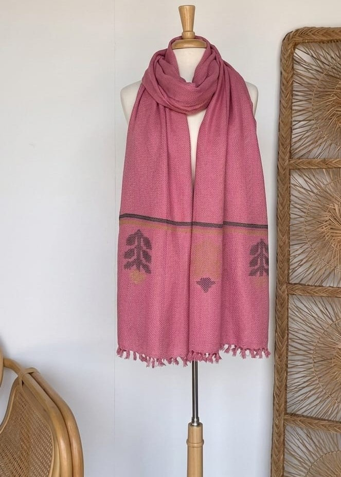 Blush  Devbhoomi Shawl