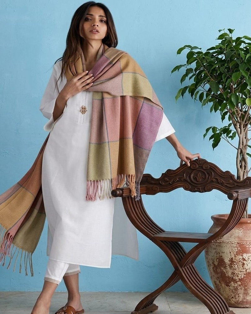 Alpine Blush Harmony Stole