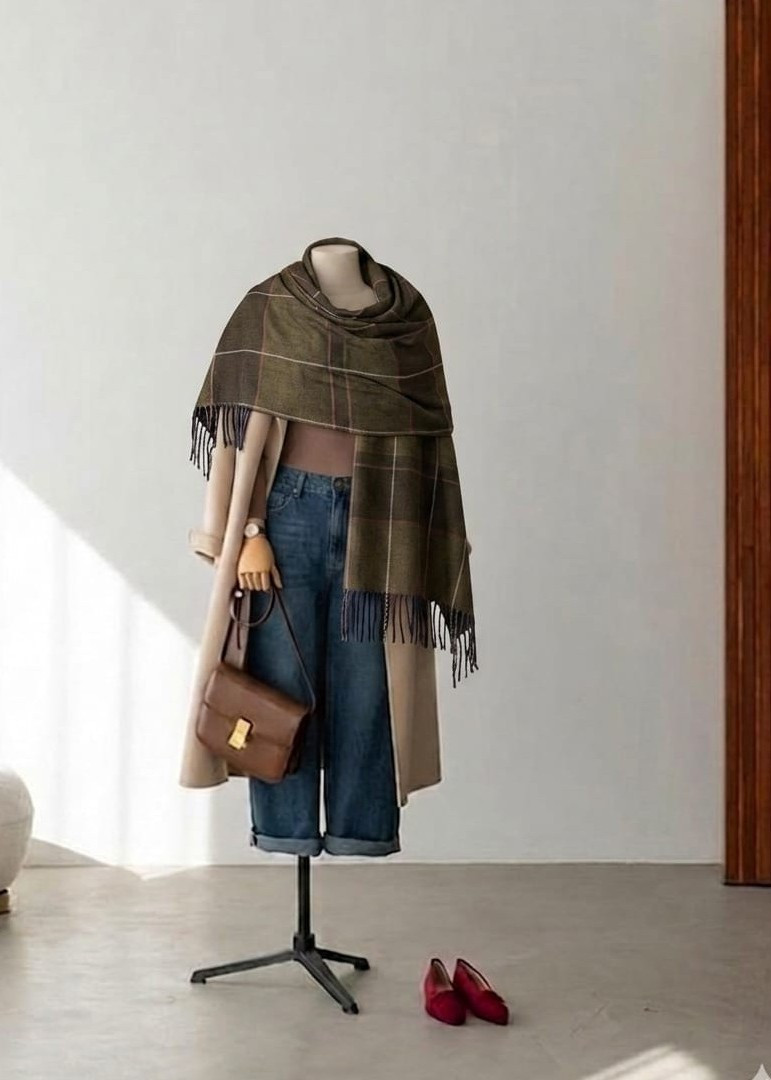 Himalayan earth  Shawl