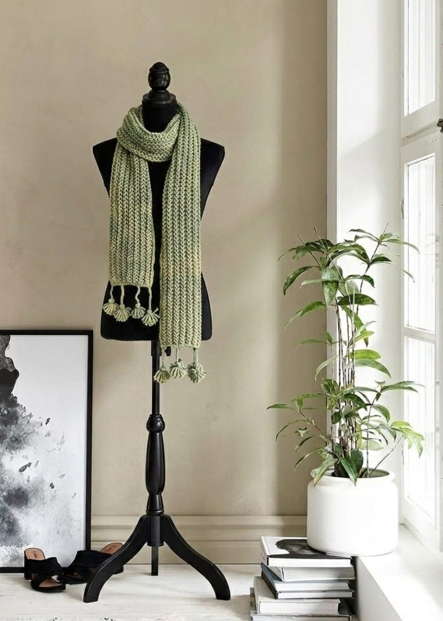 Forest Loom Wrap Muffler