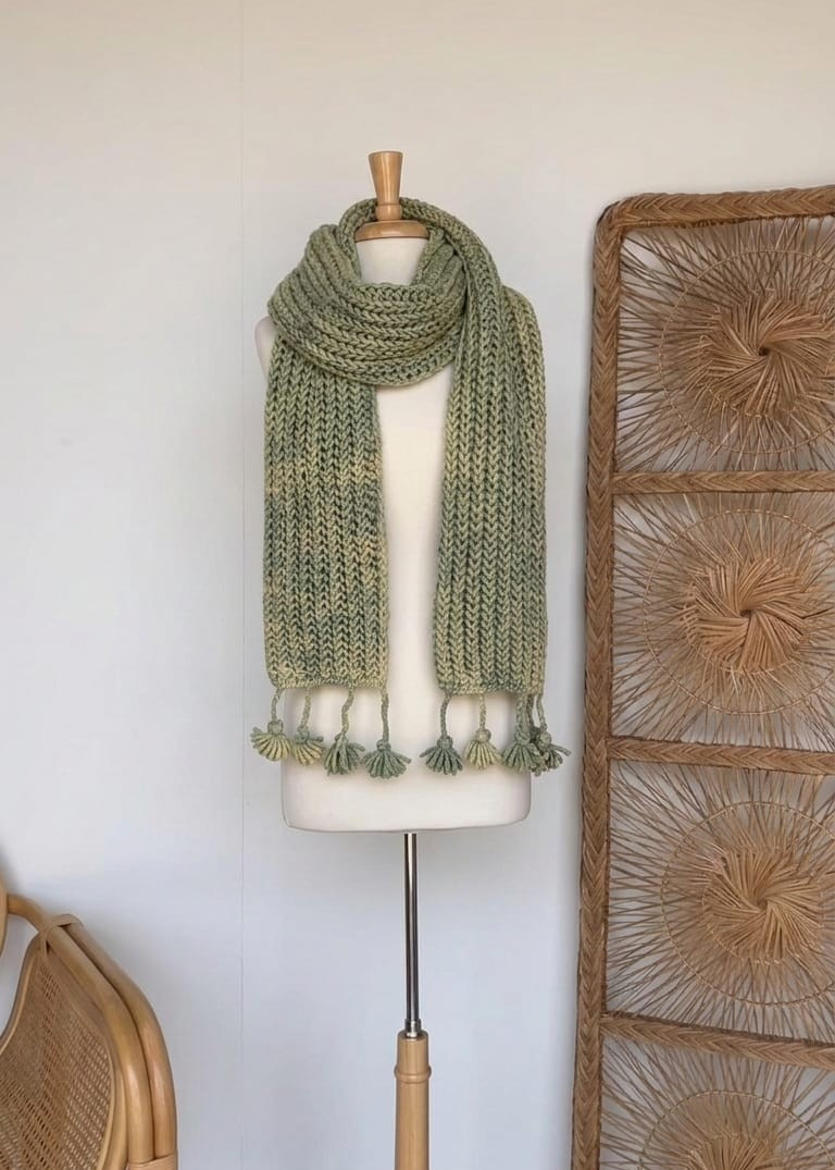 Forest Loom Wrap Muffler