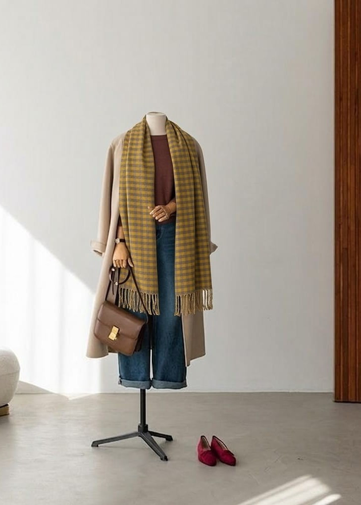 Mustard  Devbhoomi Muffler