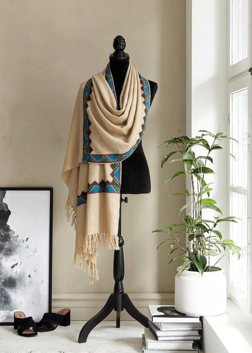 Turquoise Devbhoomi Muffler