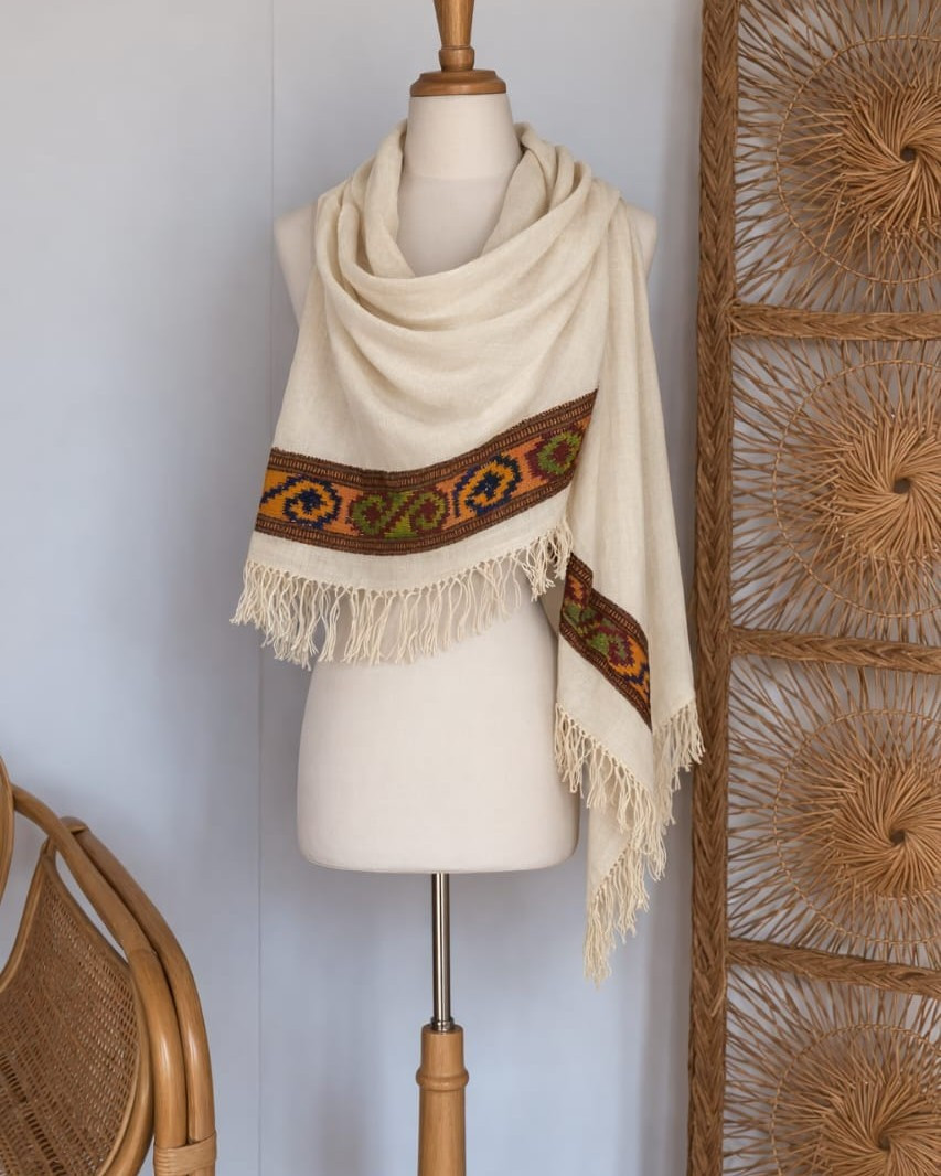 Ivory Nomad Legacy Stole