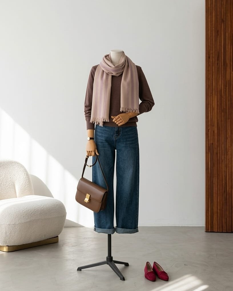 Desert Blush Whisper Stole