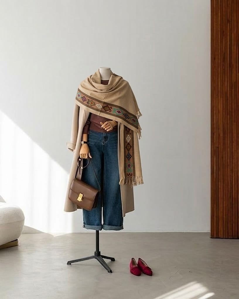 Earthsong Artisan Wrap Stole