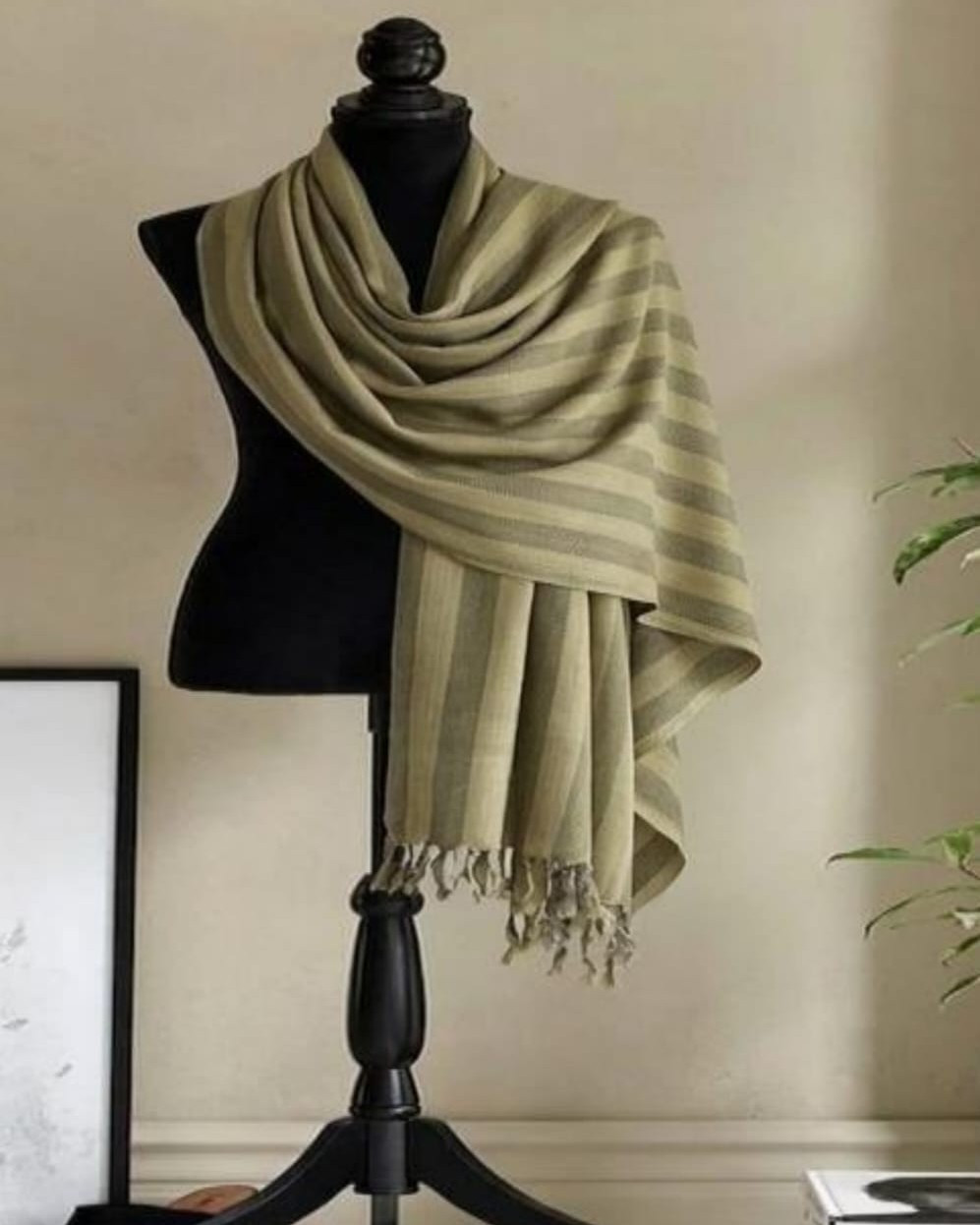 Olive Dune Strata Stole