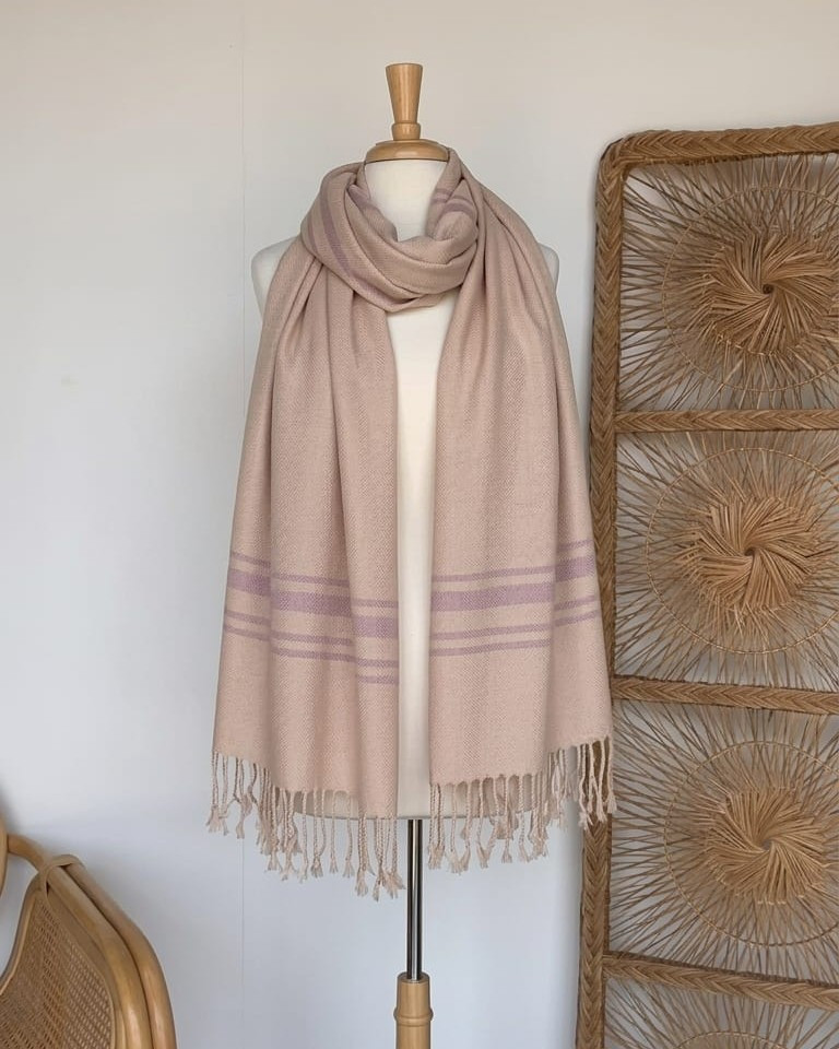 Desert Blush Whisper Stole