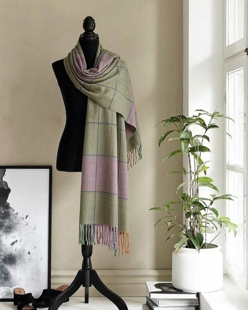 Olive Grove Whisper Stole