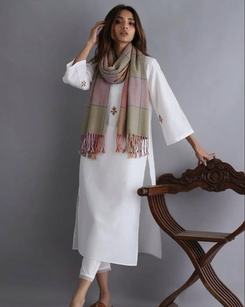 Olive Grove Whisper Stole