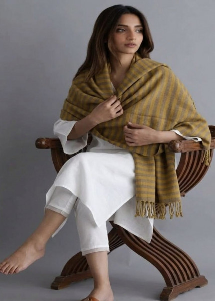 Image of Mustard  Devbhoomi Muffler