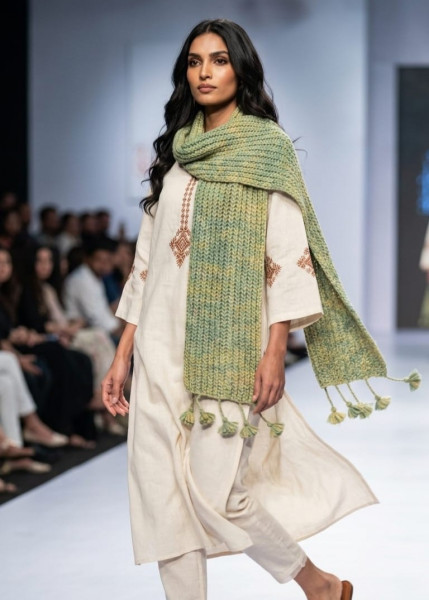 Image of Forest Loom Wrap Muffler