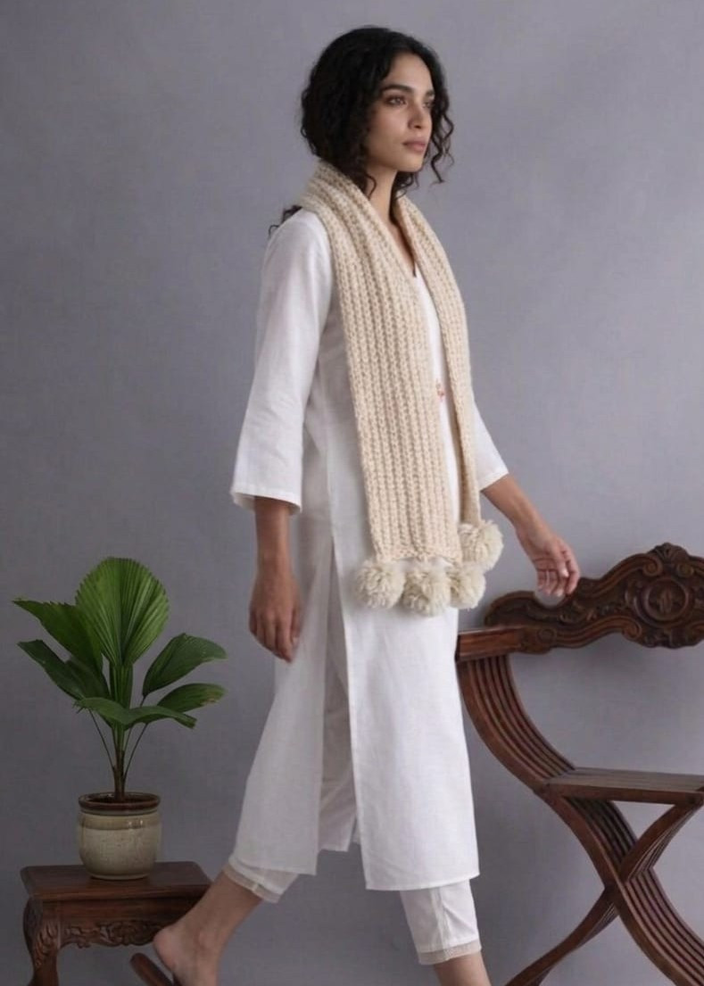 Alpine Ivory Muffler