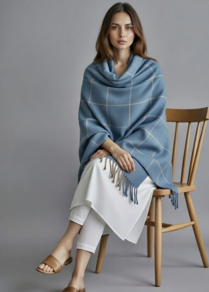 Image of Skyline Whisper Heritage Shawl