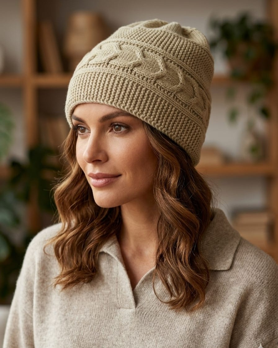 Sandstone Weave Cap
