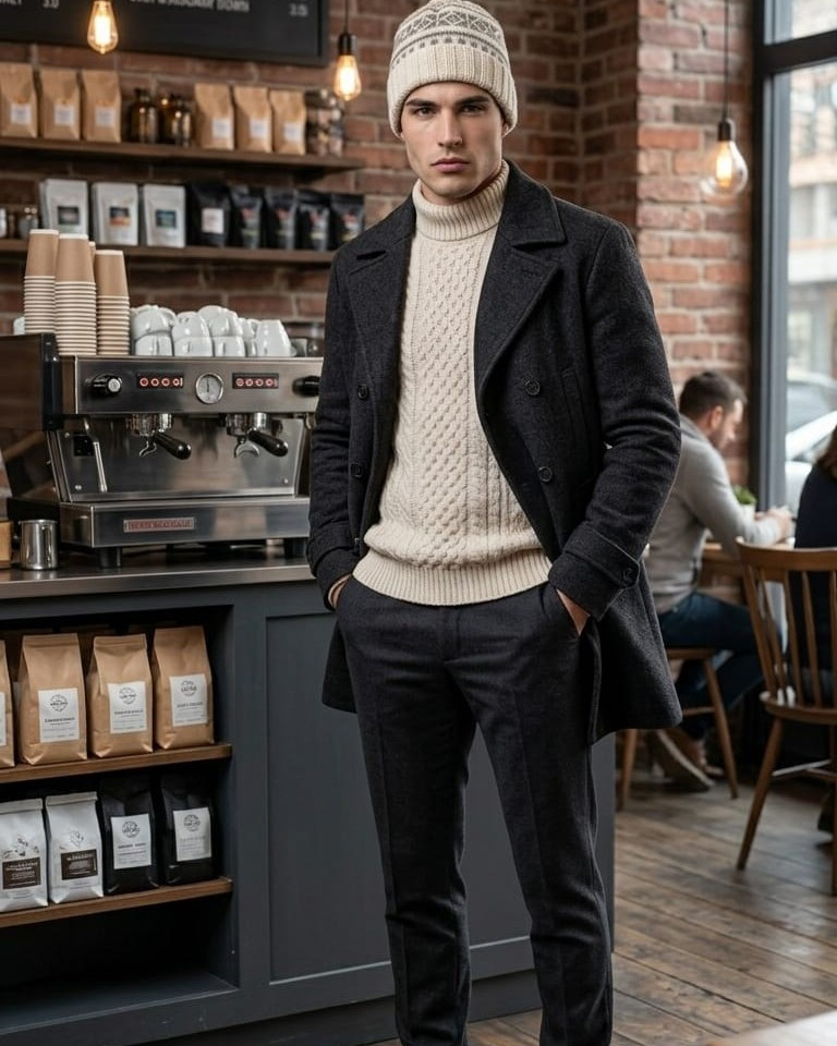 Ivory Alpine Crest Cap