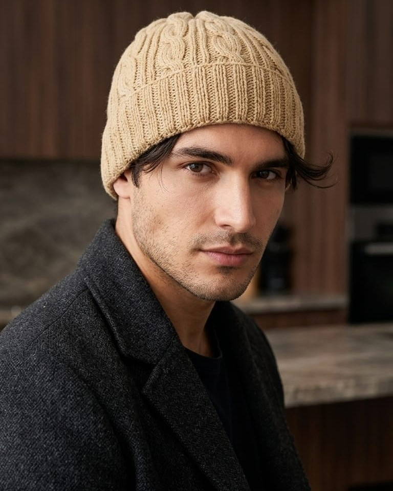 Camel Cable Heritage Cap