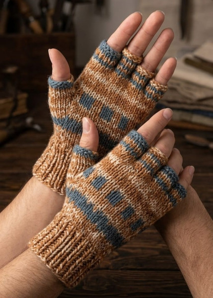 Alpine Mosaic Mitts Hand Gloves
