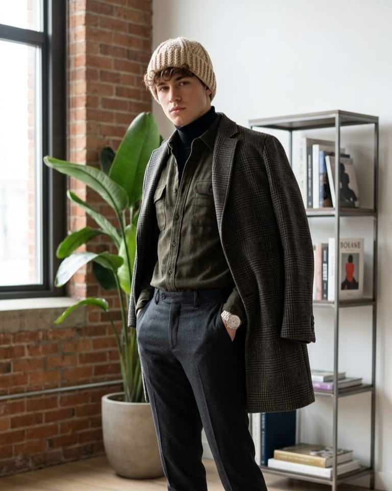 Ivory Rib Classic Cap