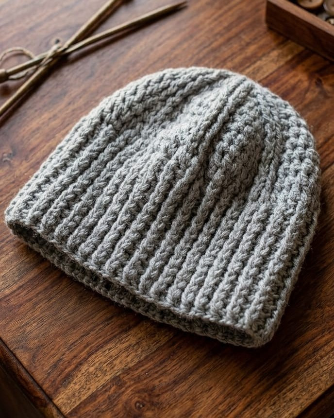 Mulberry Crest Pom Cap