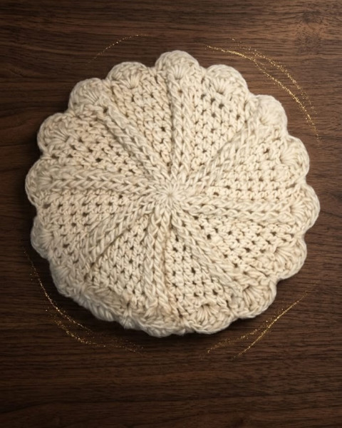 Image of Mulberry Crest Pom Cap