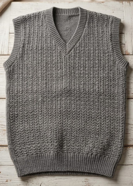 Image of Mistwood Heritage Vest Woolen Sweater