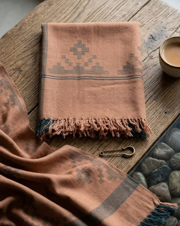 Devbhoomi Terra Loom Stole
